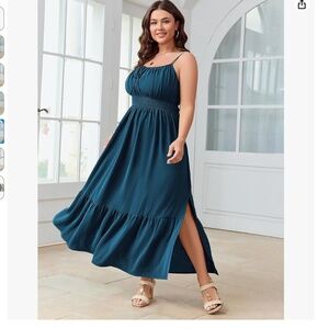 Boho Beach Maxi Dress NIP